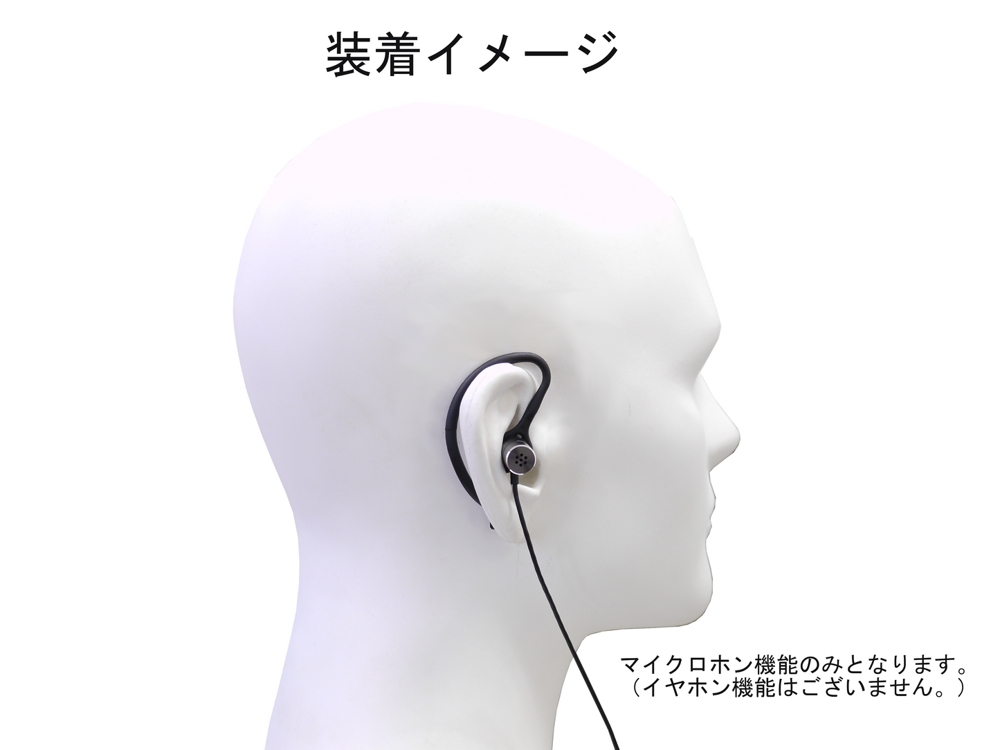 BNM-001 バイノーラルマイクロホン (※マイク機能のみ)