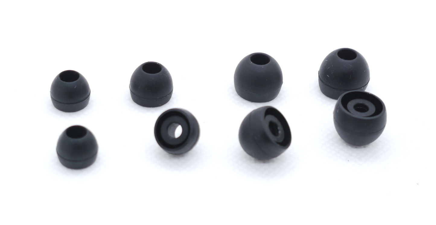 EA-AS1/EA-HF1/(EA-HF1+付属分)/アタッチメントノズルセット用 交換用イヤーピース (シリコン製) セット(L×2 M×2 S×2 SS×2)【送料無料】