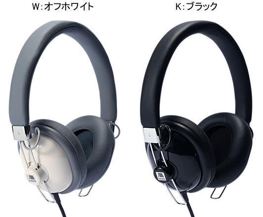 HA-ST12-W/K（オフホワイト/ブラック）音楽用ヘッドホン　<オーバーイヤー型>　[2025年2月28日 発売]