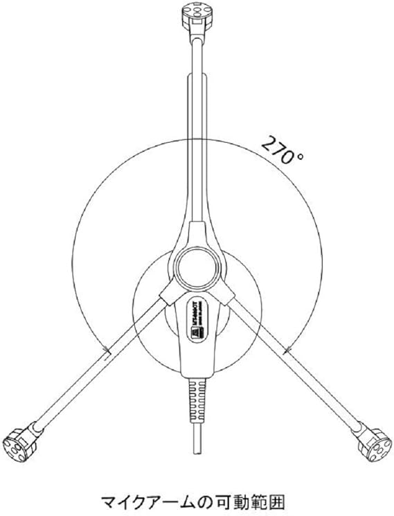 MT-669CT ヘッドセット 4極（CTIA規格）日本製