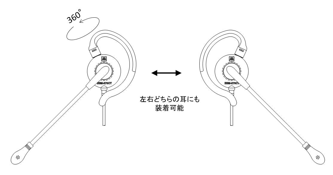 ESM-270CT イヤセット 4極（CTIA規格）日本製