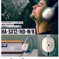 HA-SX12/HD-W/K（オフホワイト/ブラック）音楽用ヘッドホン　<オーバーイヤー型>　日本製　[2025年3月21日 発売]【送料無料】