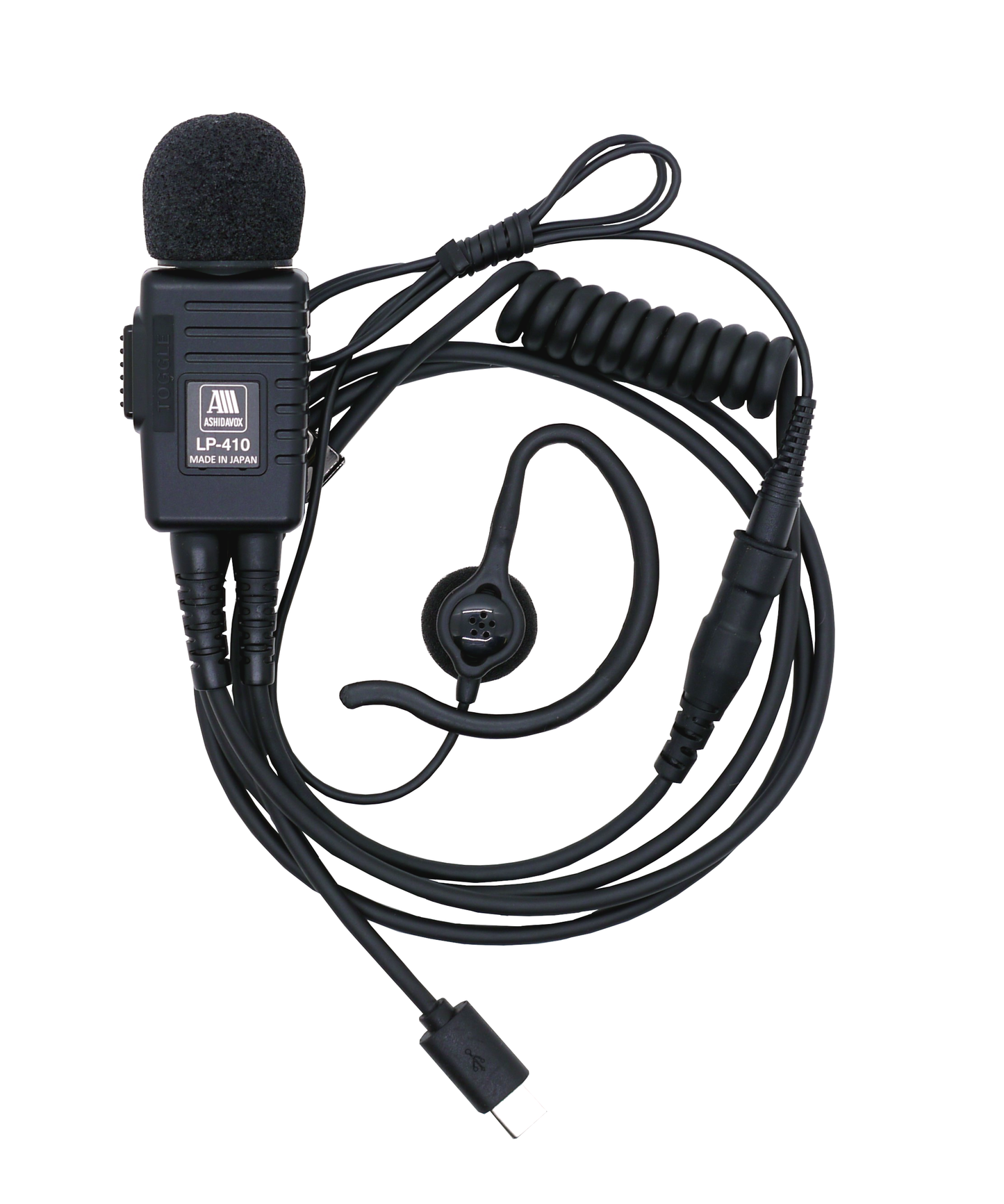 LP-410-04　京セラ製スマートホンTORQUE　4G/ 5G専用　タイピン形送受話器　日本製【送料無料】