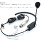HRM-201D 　①プラグ部：XLR4-11C（キャノン4ピン-メス）②コード中間部：ON/OFFトグルSW　+　プラグ部（コネクタ）XLR4-11C（キャノン4ピン-メス）【送料無料】