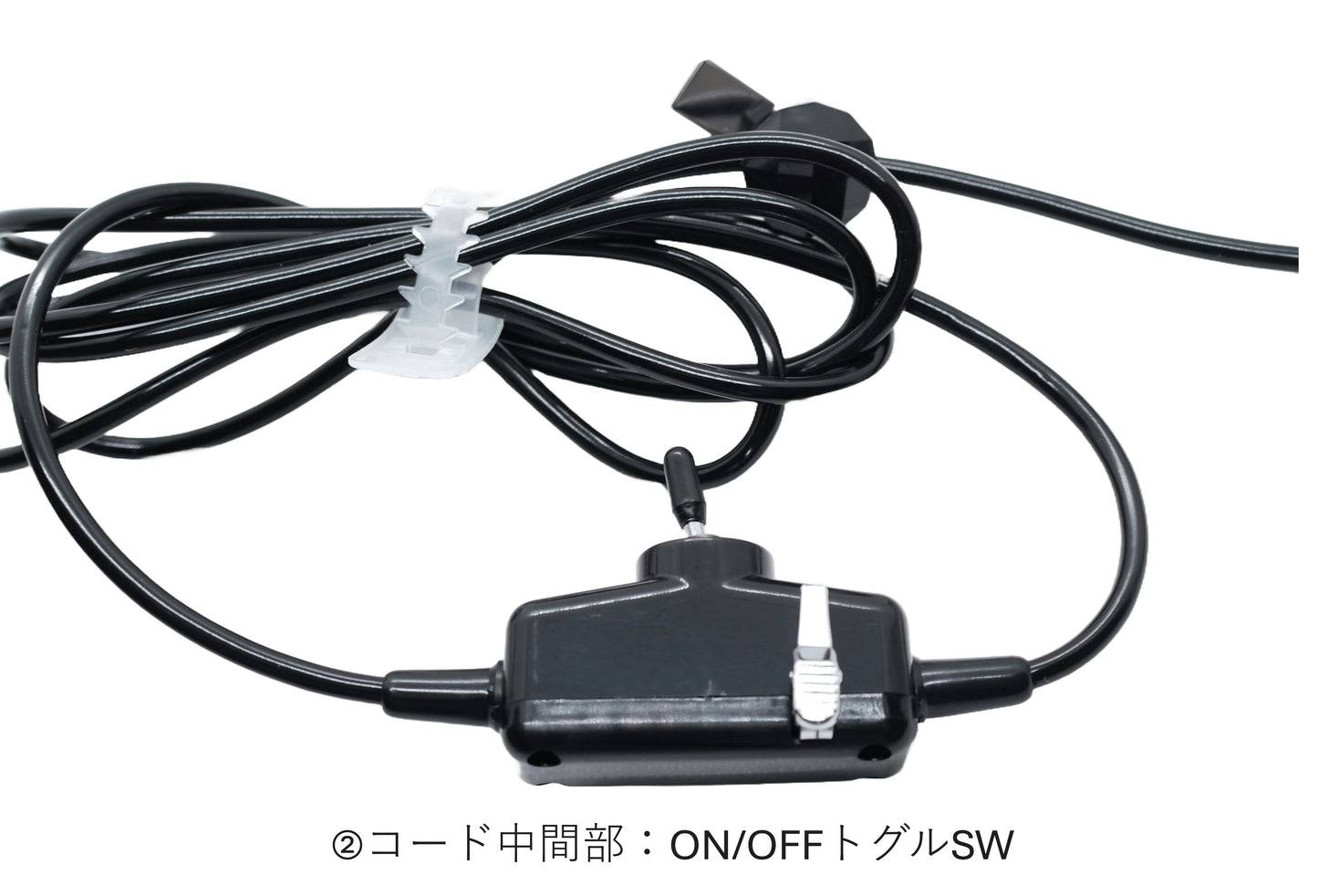 HRM-201D 　①プラグ部：XLR4-11C（キャノン4ピン-メス）②コード中間部：ON/OFFトグルSW　+　プラグ部（コネクタ）XLR4-11C（キャノン4ピン-メス）【送料無料】