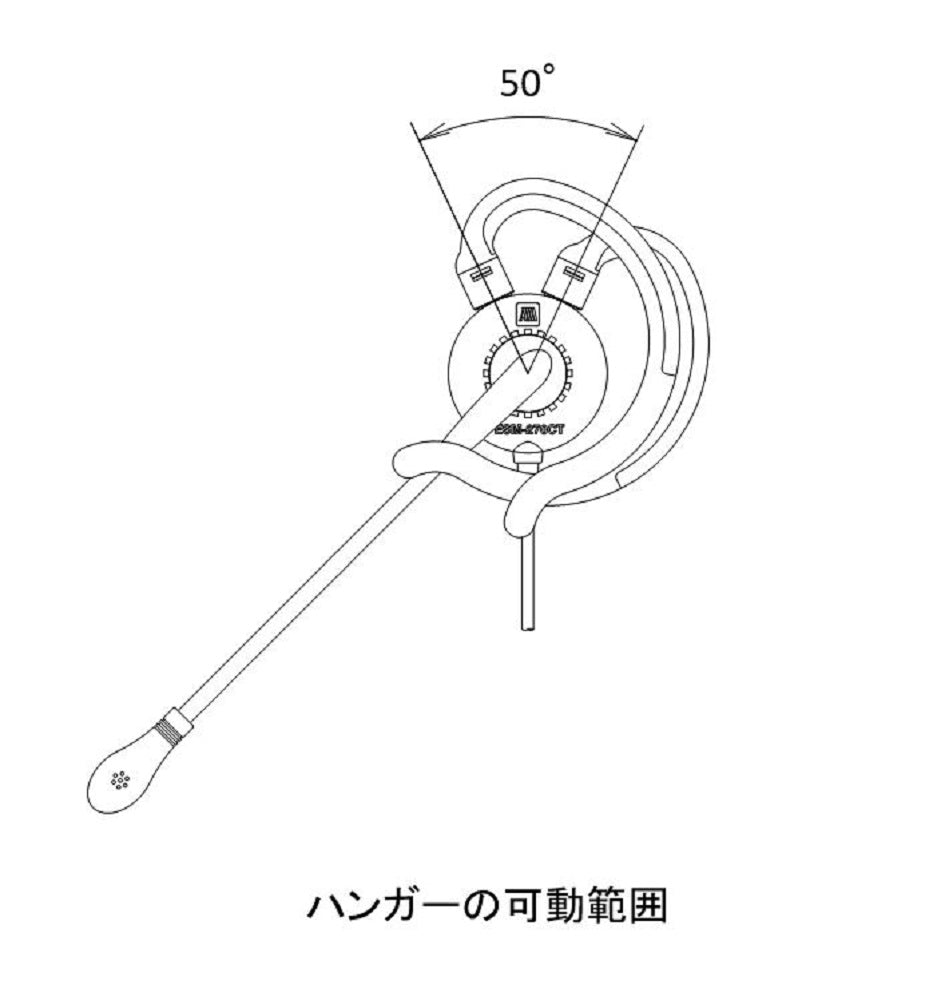 ESM-270CT イヤセット 4極（CTIA規格）日本製